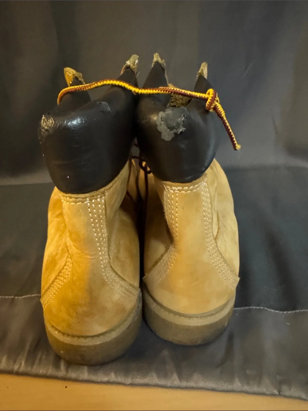 Timberland Wheat/Suede Work Boots - Honey Tan